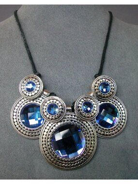 Vintage St. Thomas Jewelry Bib Necklace